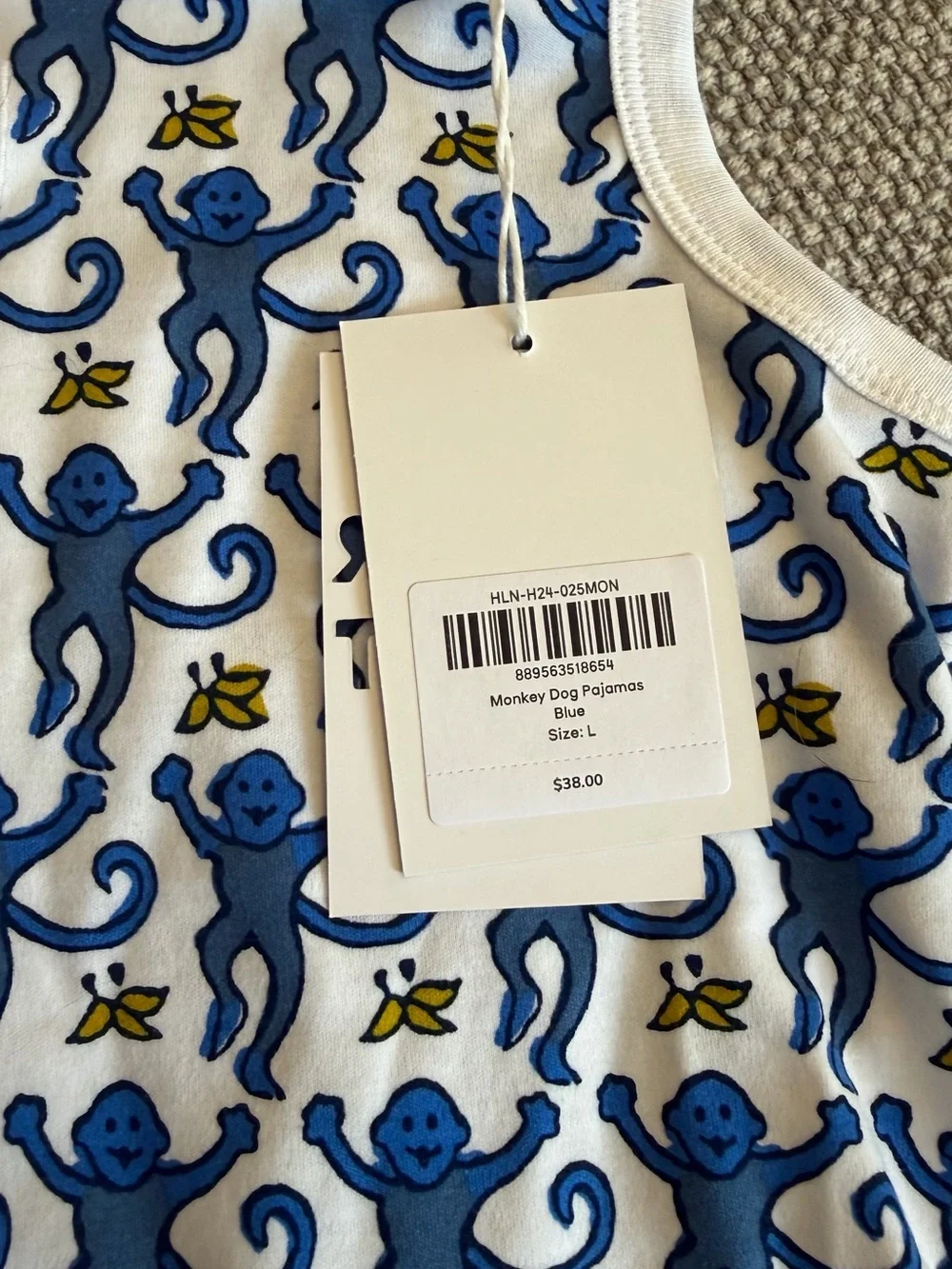 Roller Rabbit Dog Pajamas (New with Tags!)